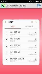 Call Recorder Lite "REC" screenshot 2