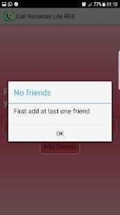 Call Recorder Lite "REC" screenshot 1