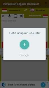 Indonesia - English Translator screenshot 2