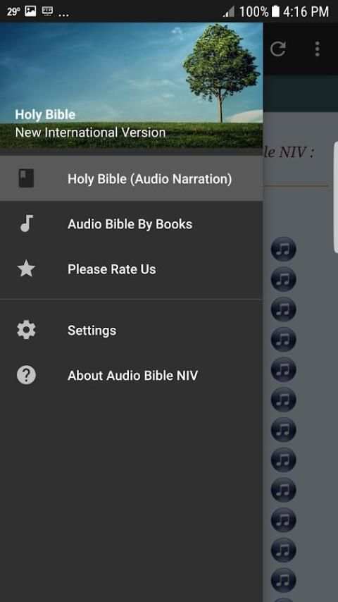 Audio Bible NIV Free скриншот 8