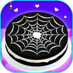 Spider Cake Maker - hot chocolate dessert cooking