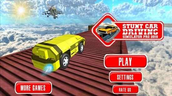Stunt Car Driving Simulator Pro 2018 screenshot 1