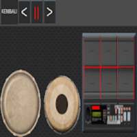 kendang Hip Hop Drum Pads 24