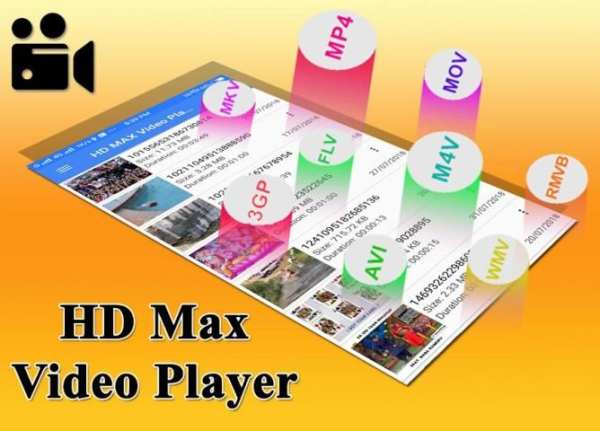 HD Max Video Player 2018 स्क्रीनशॉट 3