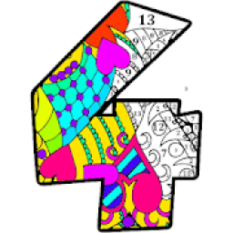 Numbers Color by Number: Adult Coloring Book Pages icon