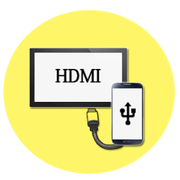 Hdmi Reader otg from phone to tv icon