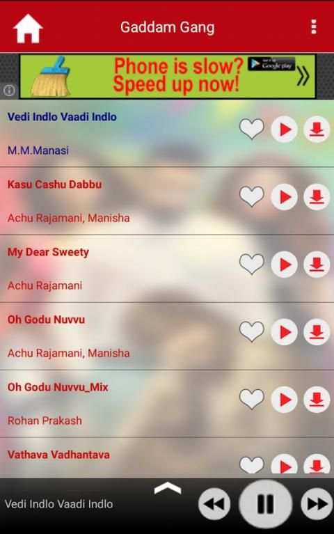 Telugu Movie Hit Songs screenshot 6