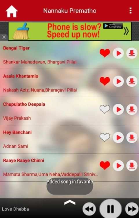 Telugu Movie Hit Songs screenshot 3