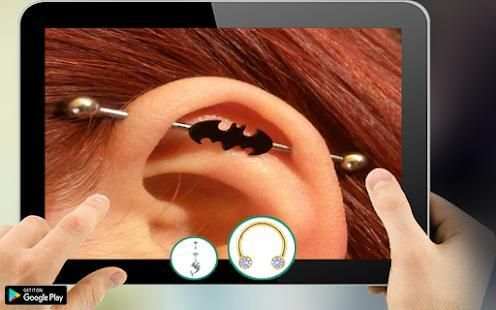 Jewellery Piercing Camera screenshot 1