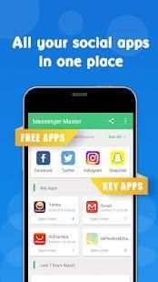 Messenger Master-Messenger for All Social Networks screenshot 5