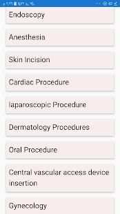 surgical procedures screenshot 1