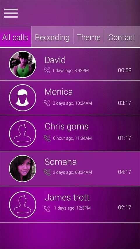 Automatic Call Recorder स्क्रीनशॉट 2