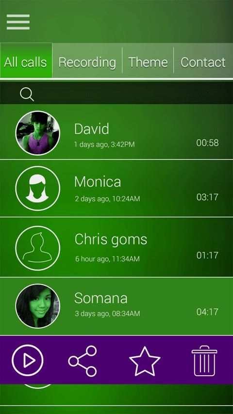 Automatic Call Recorder स्क्रीनशॉट 3