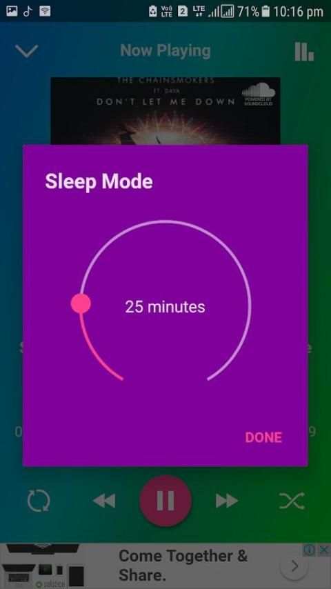 Music Player स्क्रीनशॉट 4
