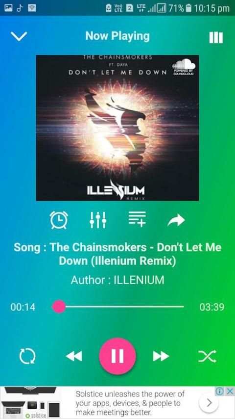 Music Player स्क्रीनशॉट 6