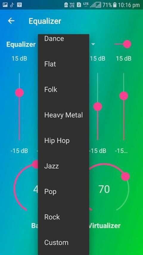 Music Player स्क्रीनशॉट 2