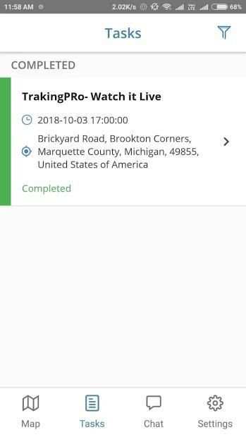 TrakingPro Mobile screenshot 2