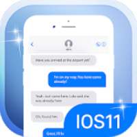 iMessenger SMS for iPhone X with Theme 2018 on 9Apps