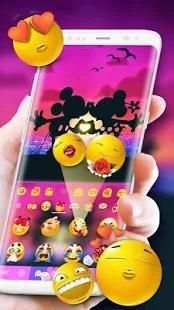 Minny N Micky Love Keyboard Theme screenshot 2