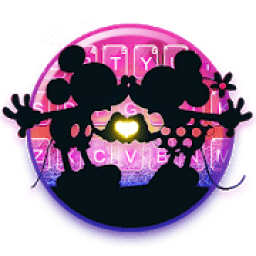Minny N Micky Love Keyboard Theme icon