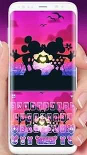 Minny N Micky Love Keyboard Theme screenshot 4