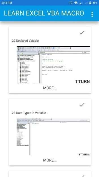 Learn Excel VBA Macro screenshot 2