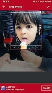 Passport Photo Size Editor App screenshot 6