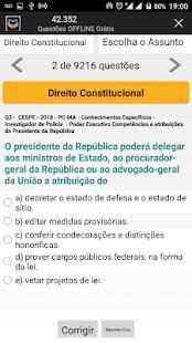 Aplicativos com 42.352 questões Grátis screenshot 6