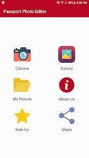 Passport Photo Size Editor App screenshot 8