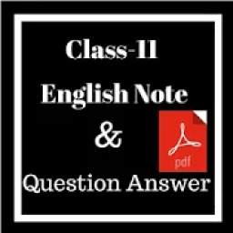 English  Note For Class 11 1.0
