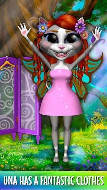 My Talking Fairy Cat Una screenshot 3