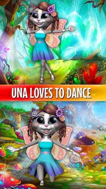 My Talking Fairy Cat Una screenshot 4