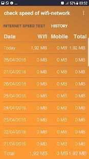 Check speed of : wifi-network . screenshot 2