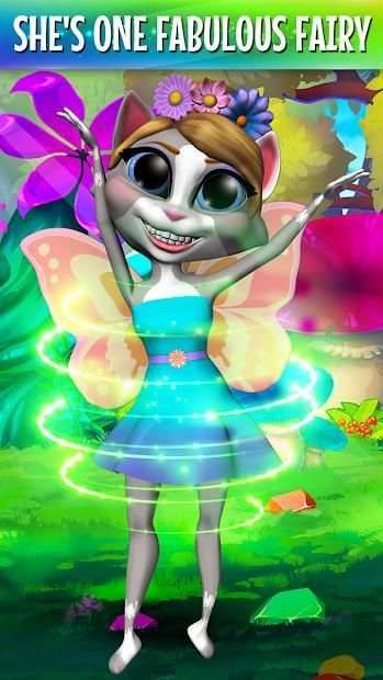 My Talking Fairy Cat Una screenshot 2