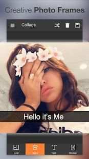 Sweet Camera, Face Filter, Selfie Editor, collage screenshot 1