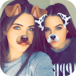 ikon Sweet Camera, Face Filter, Selfie Editor, collage