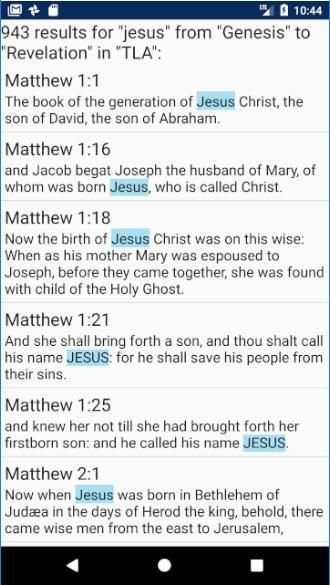 Holy Bible Autorized King James Version AKJV screenshot 7
