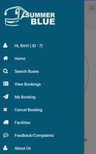 Summer Blue - Online Bus Booking screenshot 4