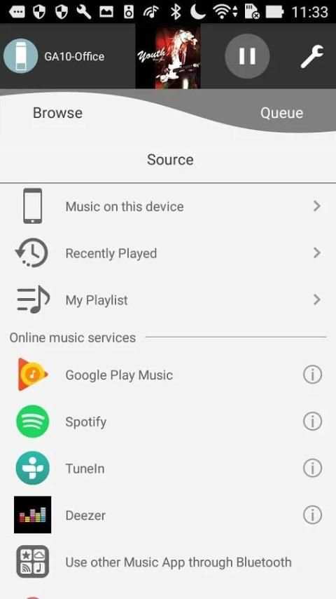 Panasonic Music Control screenshot 7