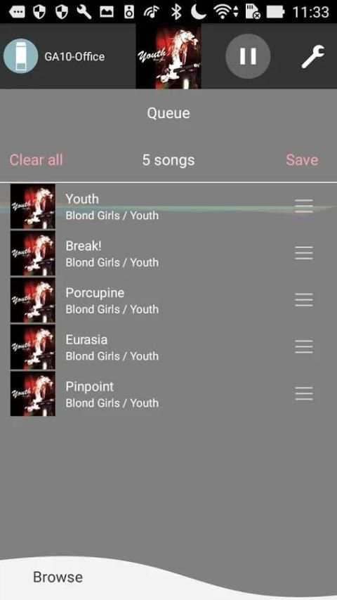 Panasonic Music Control screenshot 5