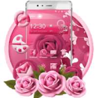 Pink Rose Mobile Theme on 9Apps