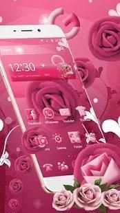 Pink Rose Mobile Theme screenshot 5