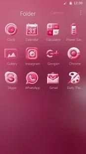 Pink Rose Mobile Theme screenshot 1