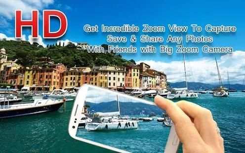 Ultra Big Zoom Camera : DSLR Mega Zoom HD Camera 1 تصوير الشاشة
