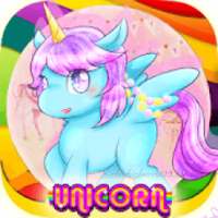 Little Pony Unicorn Photo Stickers on 9Apps