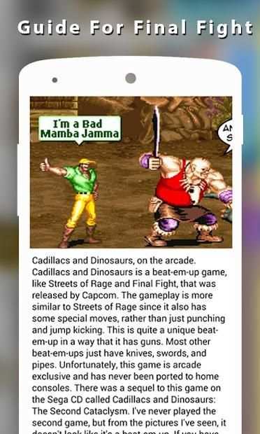 New Guide For Final Fight screenshot 4