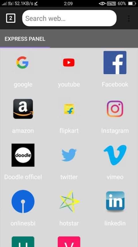 Doodle mini browser स्क्रीनशॉट 2