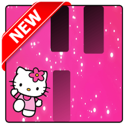 ikon Pink Hello Kitty Piano Tiles