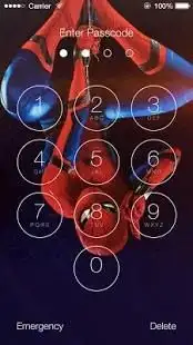 Spider Man Home Cooming Lock Screen screenshot 1