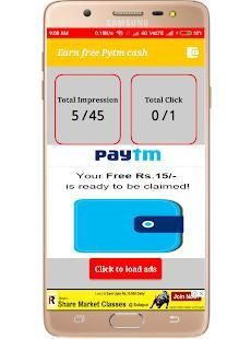 Cashin earn paytm money online स्क्रीनशॉट 1